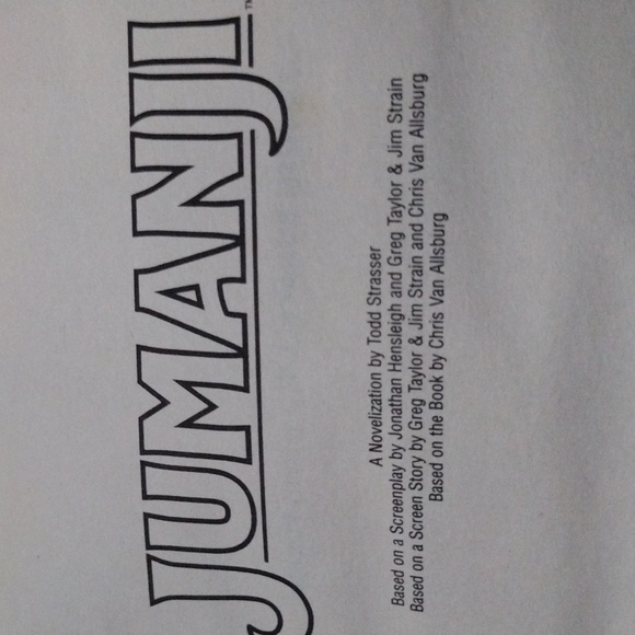 Jumanji ppbk Book, including pictures from the movie - Picture 5 of 6